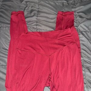 Aerie Red Leggings